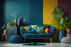 Bold Colors and Textures Home design