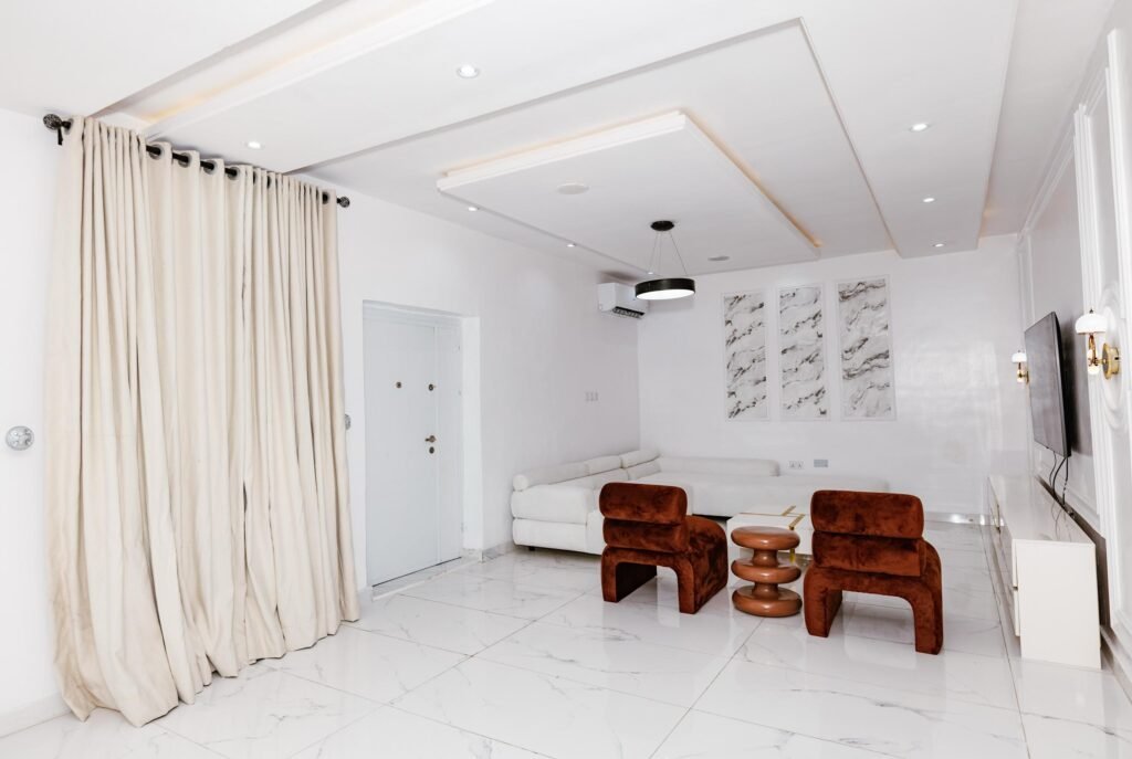 shortlet apartment with modern kitchen in Lagos
