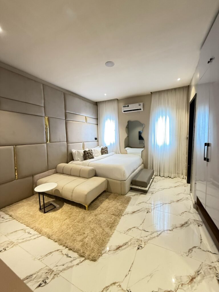shortlet with private cinema Lagos